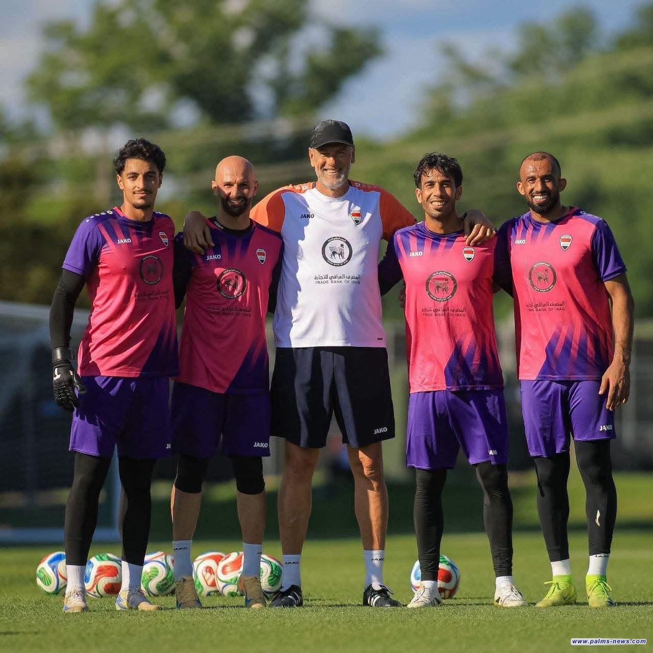 المنتخب العراقي يستأنف تدريباته في فيلادلفيا استعدادًا لمواجهة المنتخب الفرنسي.